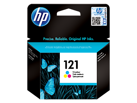 HP 121 Tri-color Original Ink Cartridge