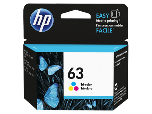 HP ink Cartridge 63 Tri-Color